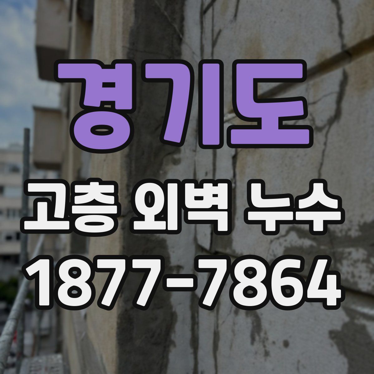 경기도 고층 외벽 누수