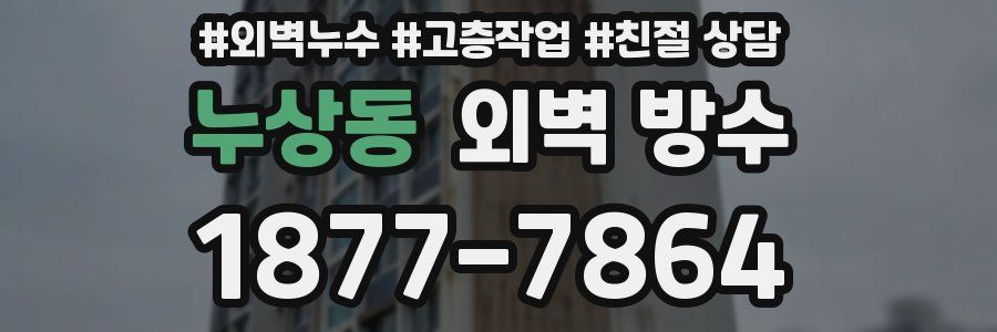 누상동 외벽 방수