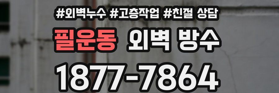 필운동 외벽 방수