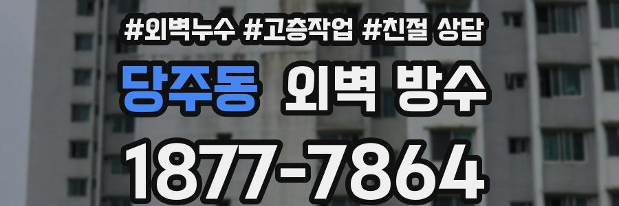 당주동 외벽 방수