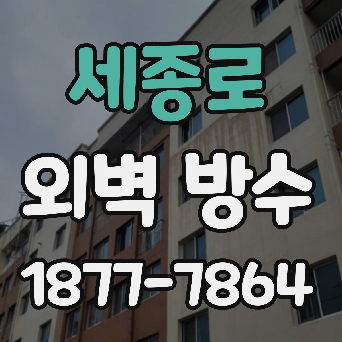 세종로 외벽 방수