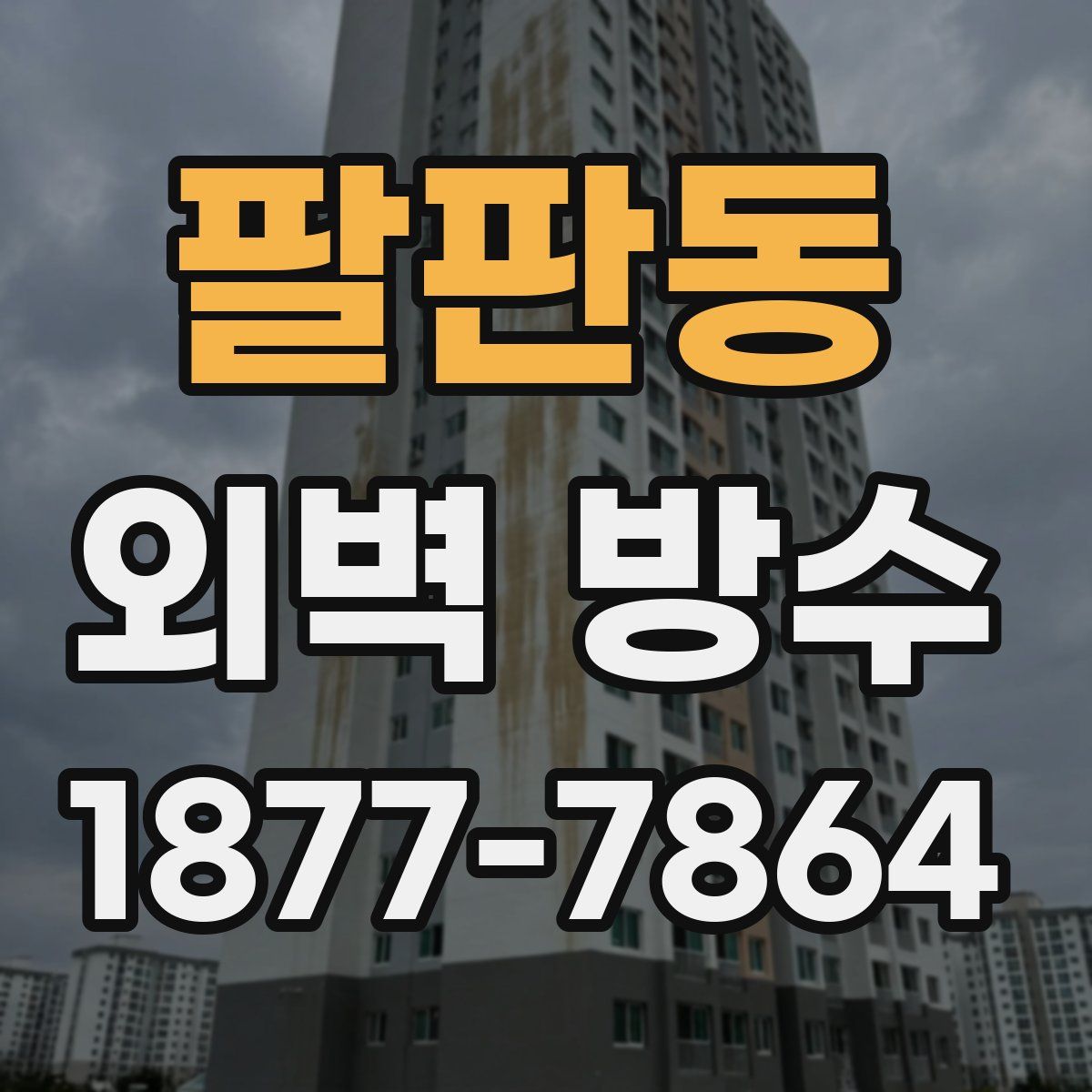 팔판동 외벽 방수