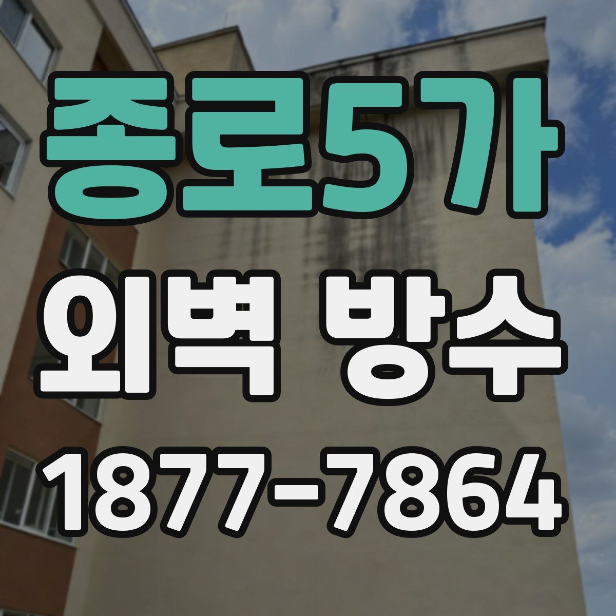 종로5가 외벽 방수