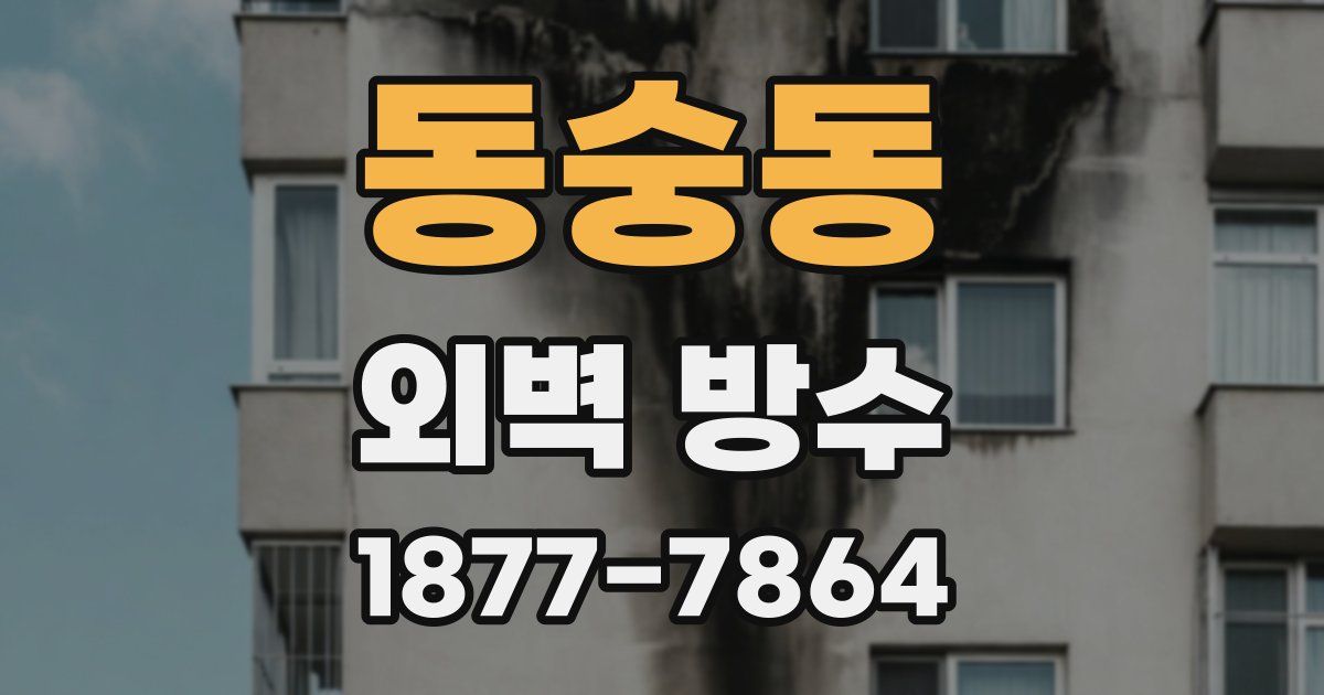 동숭동 외벽 방수