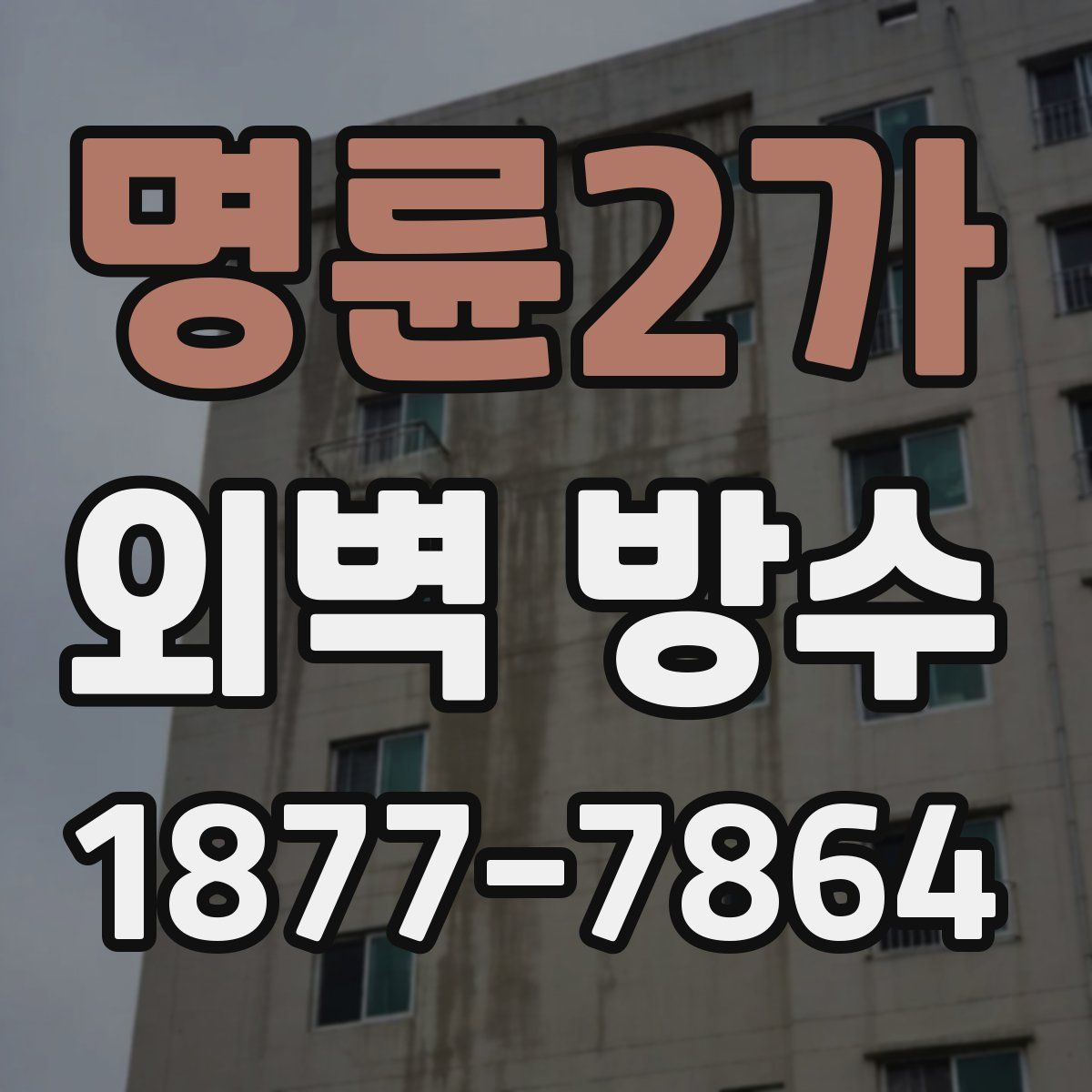 명륜2가 외벽 방수