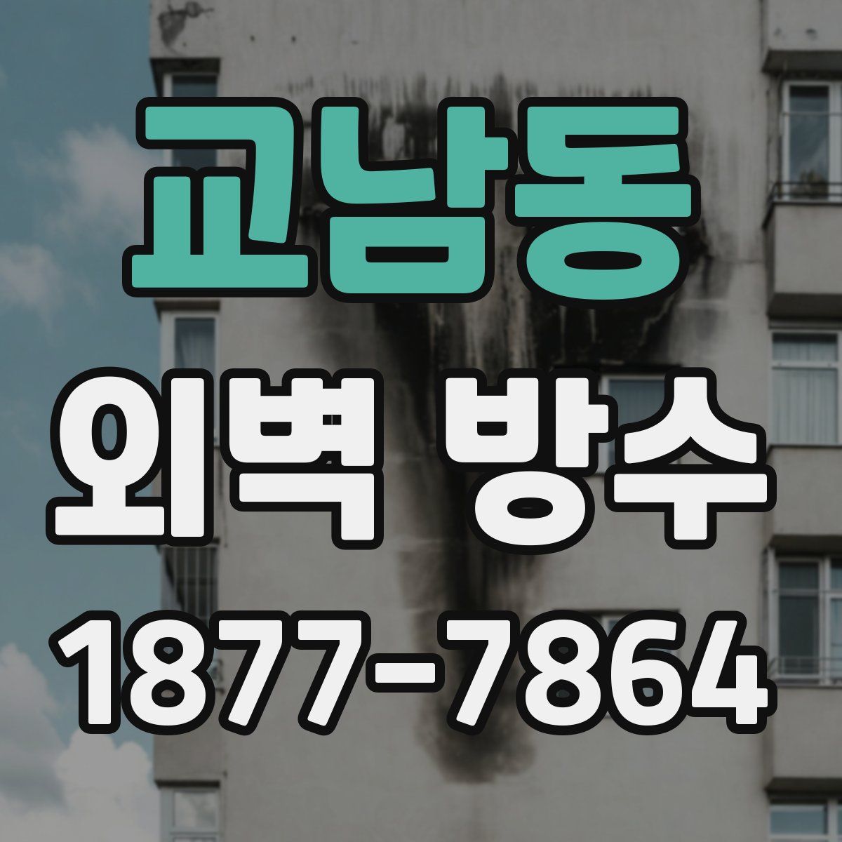 교남동 외벽 방수
