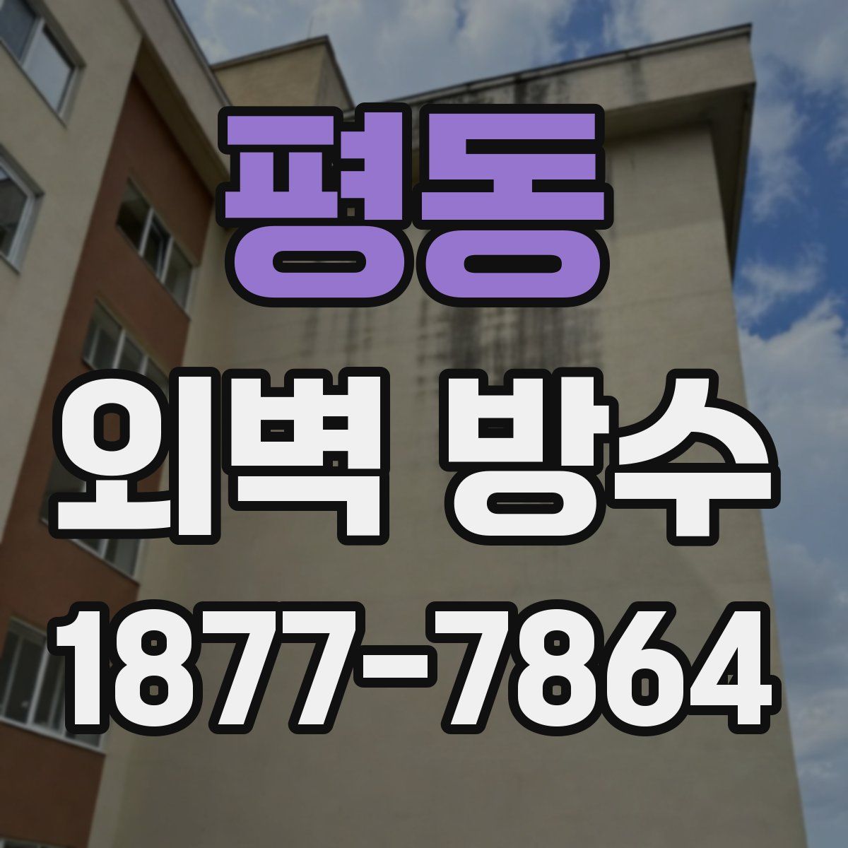 평동 외벽 방수