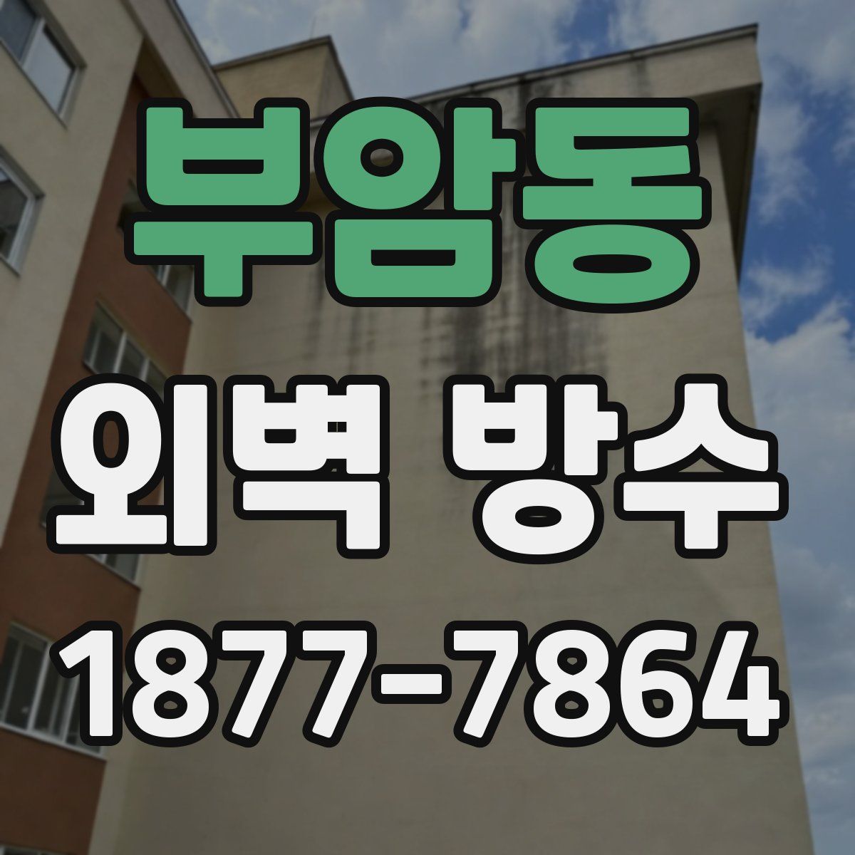 부암동 외벽 방수