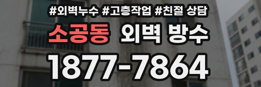 소공동 외벽 방수