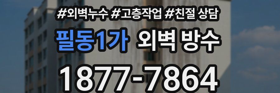 필동1가 외벽 방수
