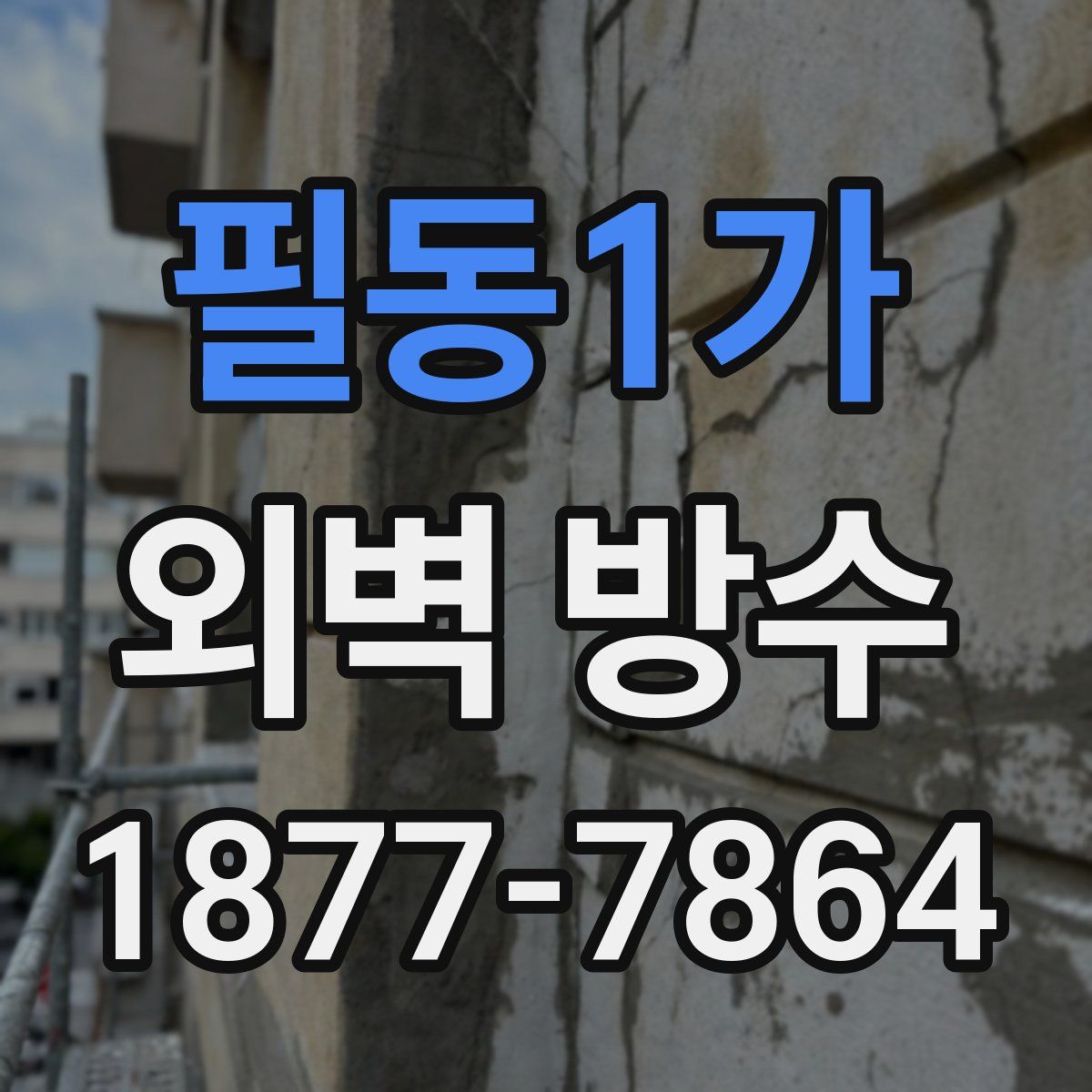 필동1가 외벽 방수