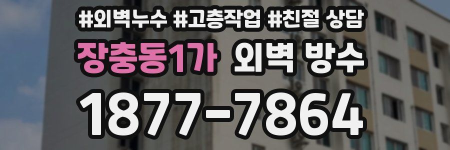장충동1가 외벽 방수