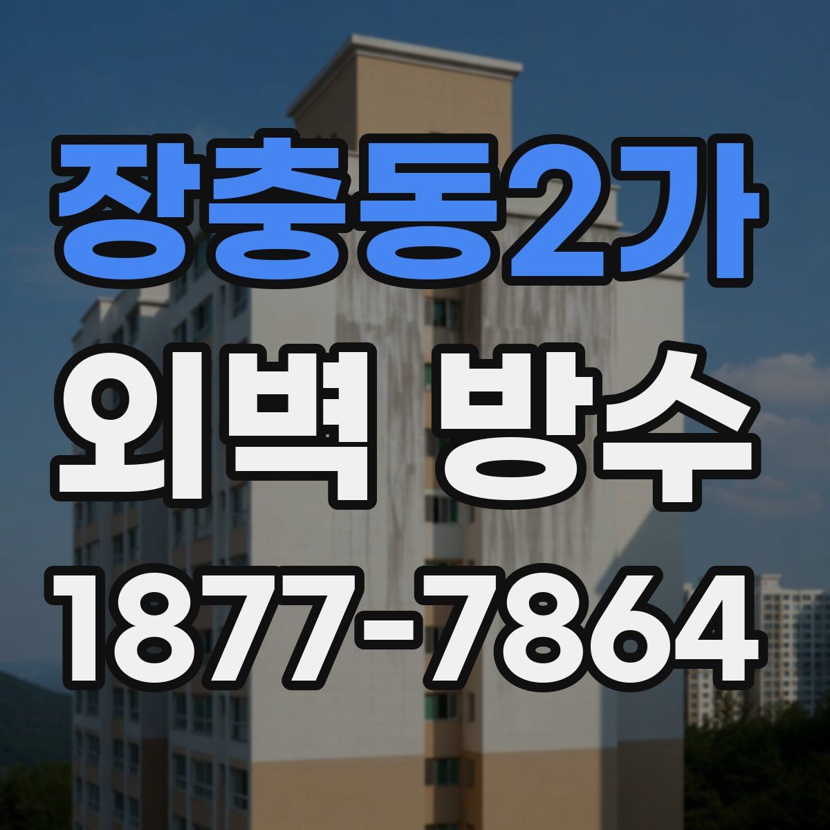 장충동2가 외벽 방수