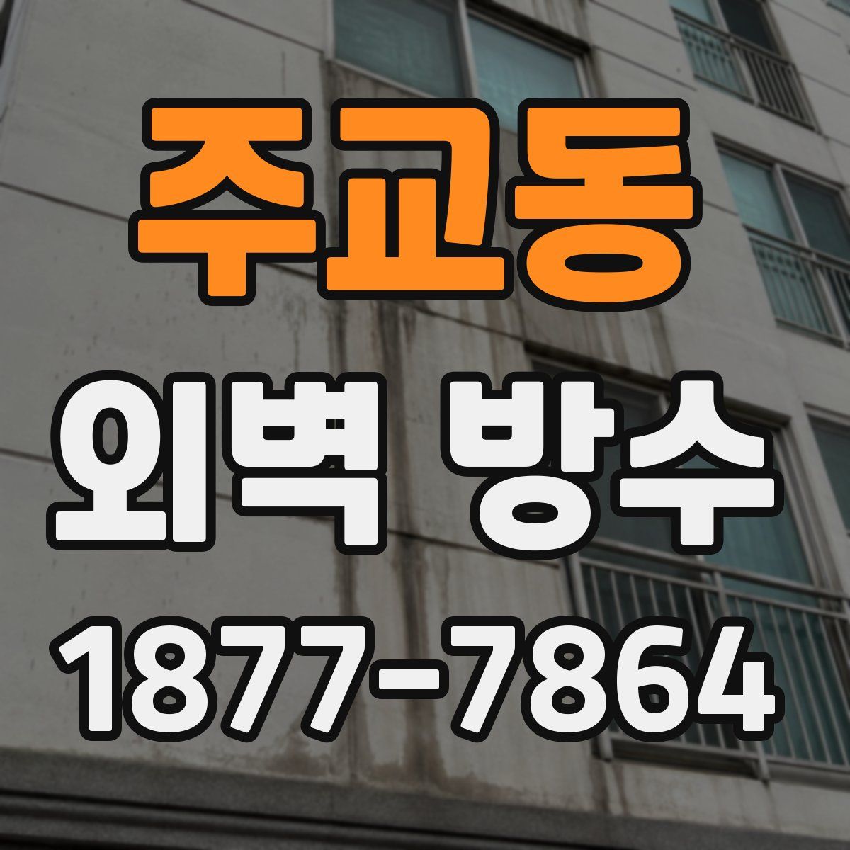 주교동 외벽 방수
