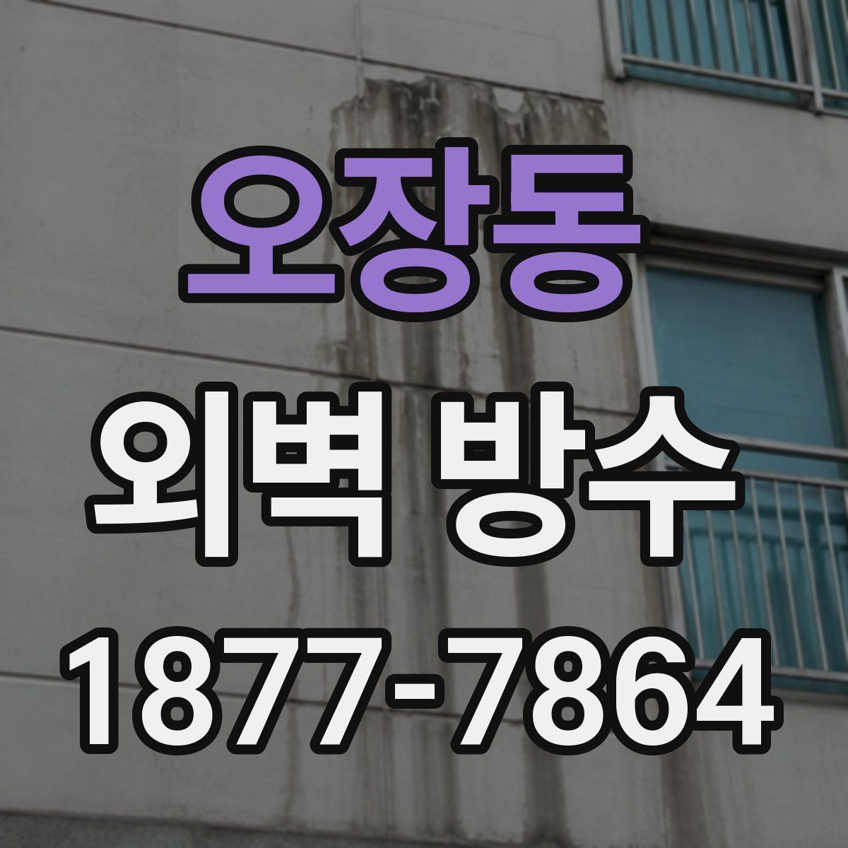 오장동 외벽 방수
