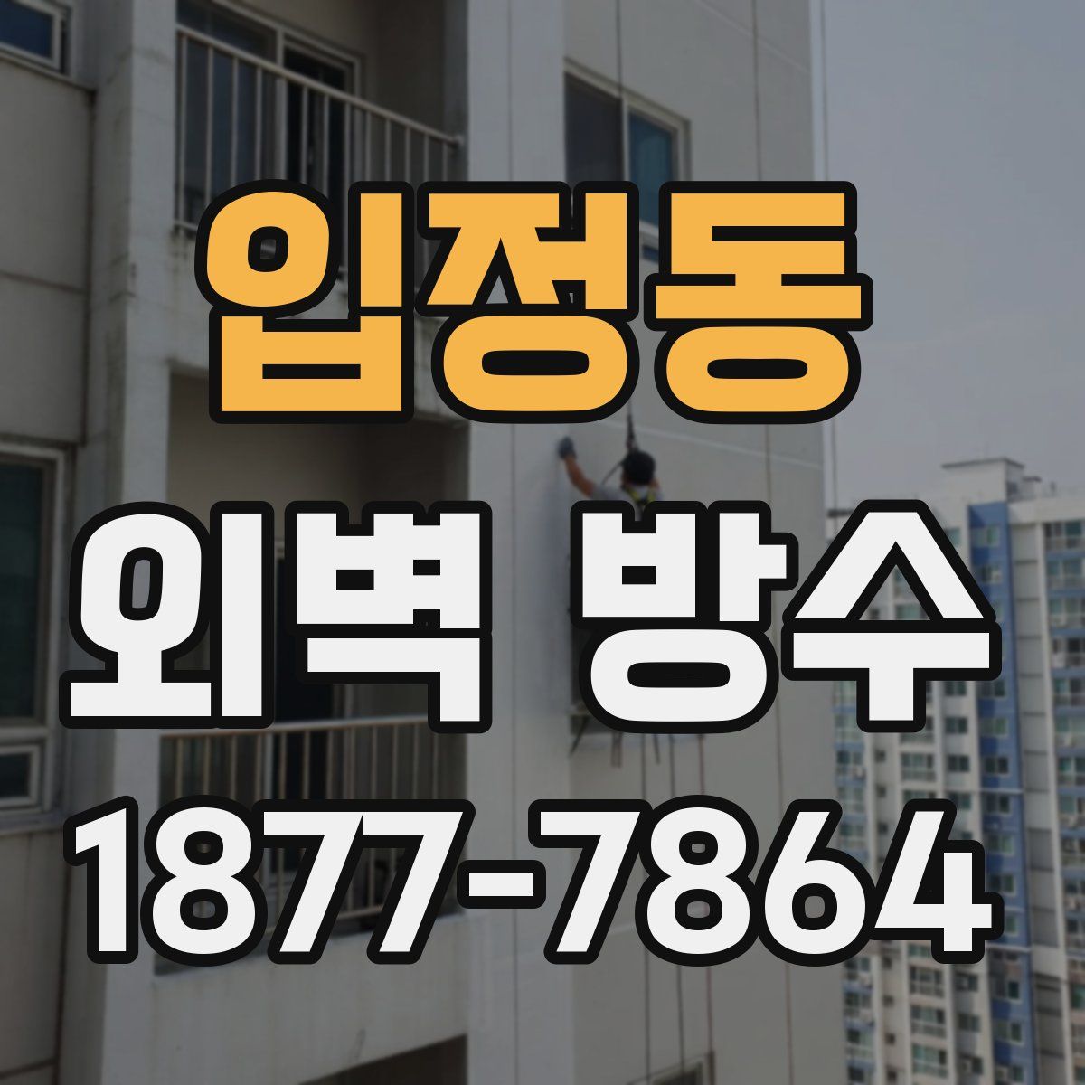입정동 외벽 방수