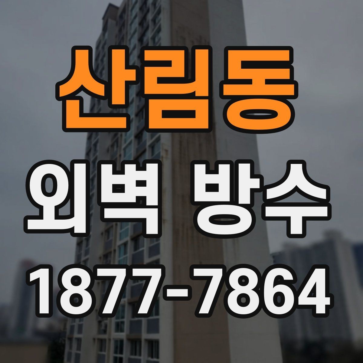 산림동 외벽 방수 보수 공사에서 자주 보는 문제