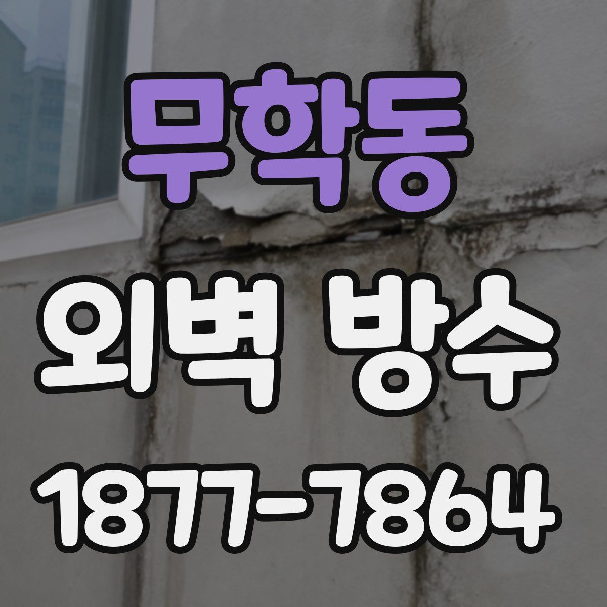 무학동 외벽 방수