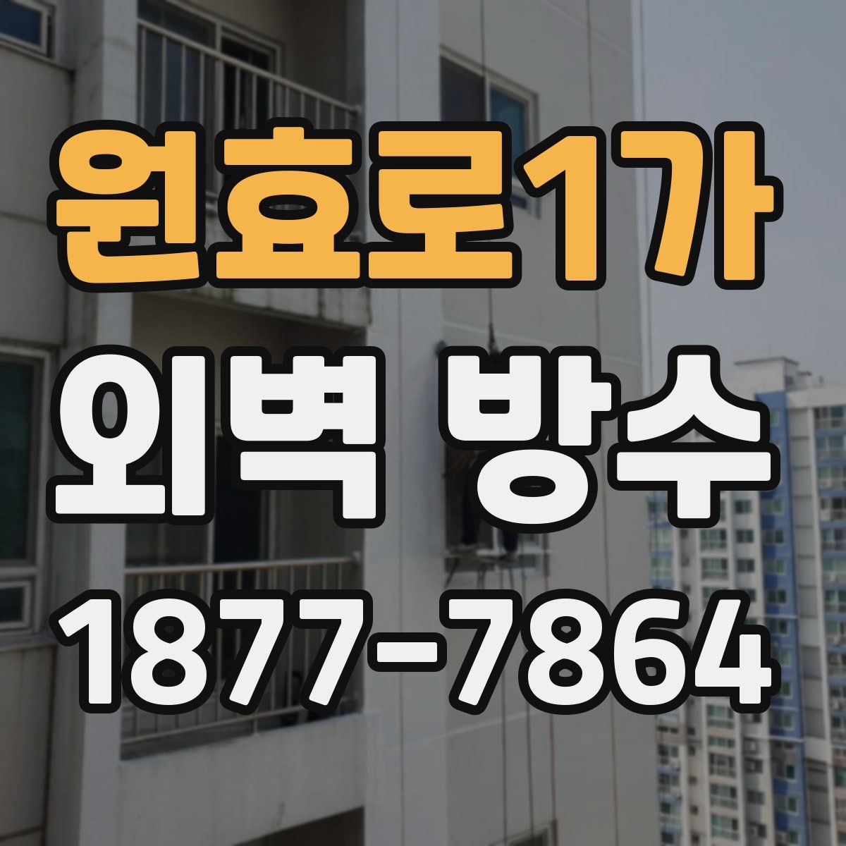 원효로1가 외벽 방수