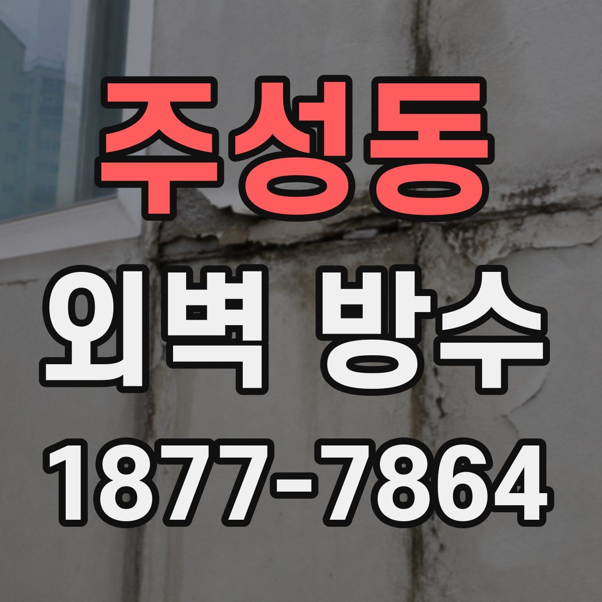 주성동 외벽 방수