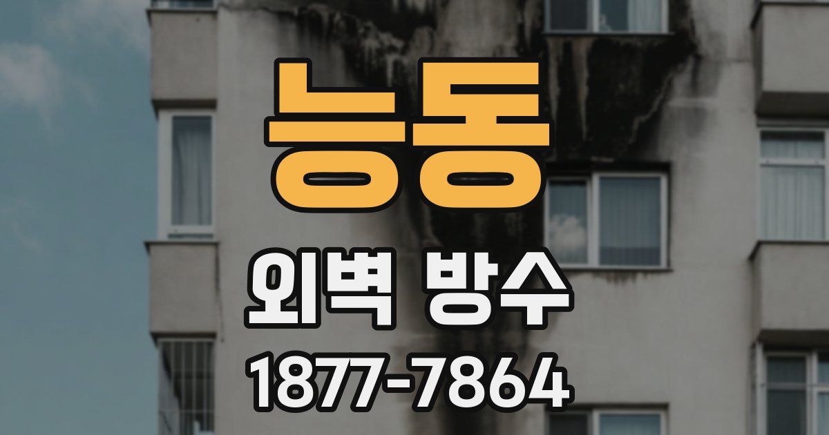 능동 외벽 방수