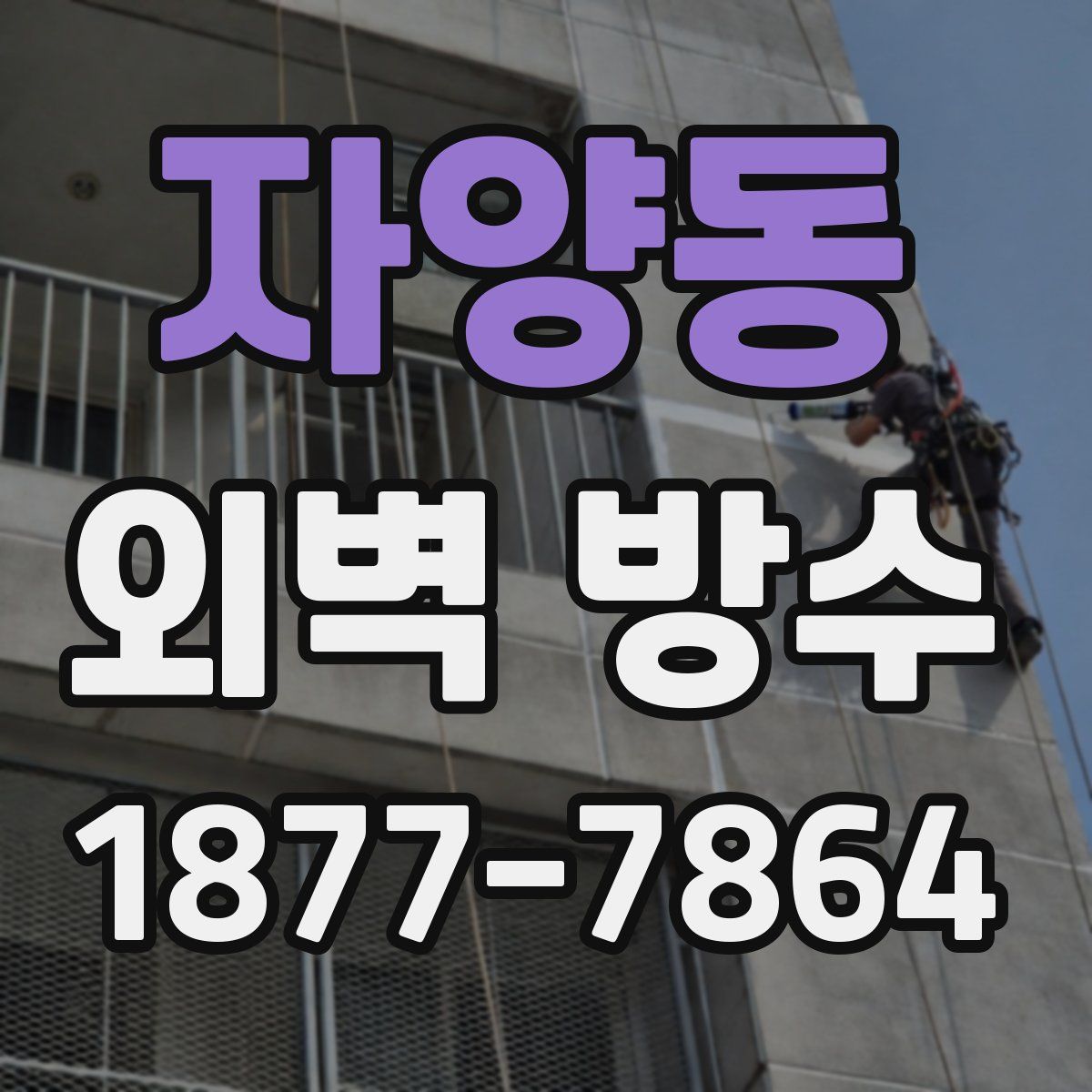 자양동 외벽 방수