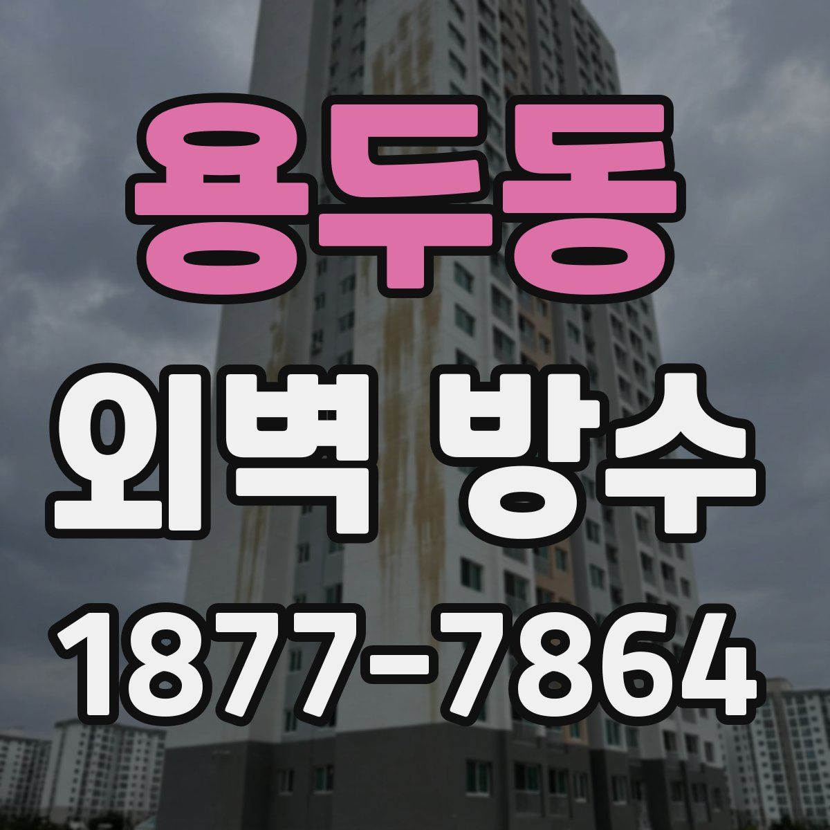 용두동 외벽 방수