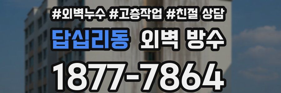 답십리동 외벽 방수