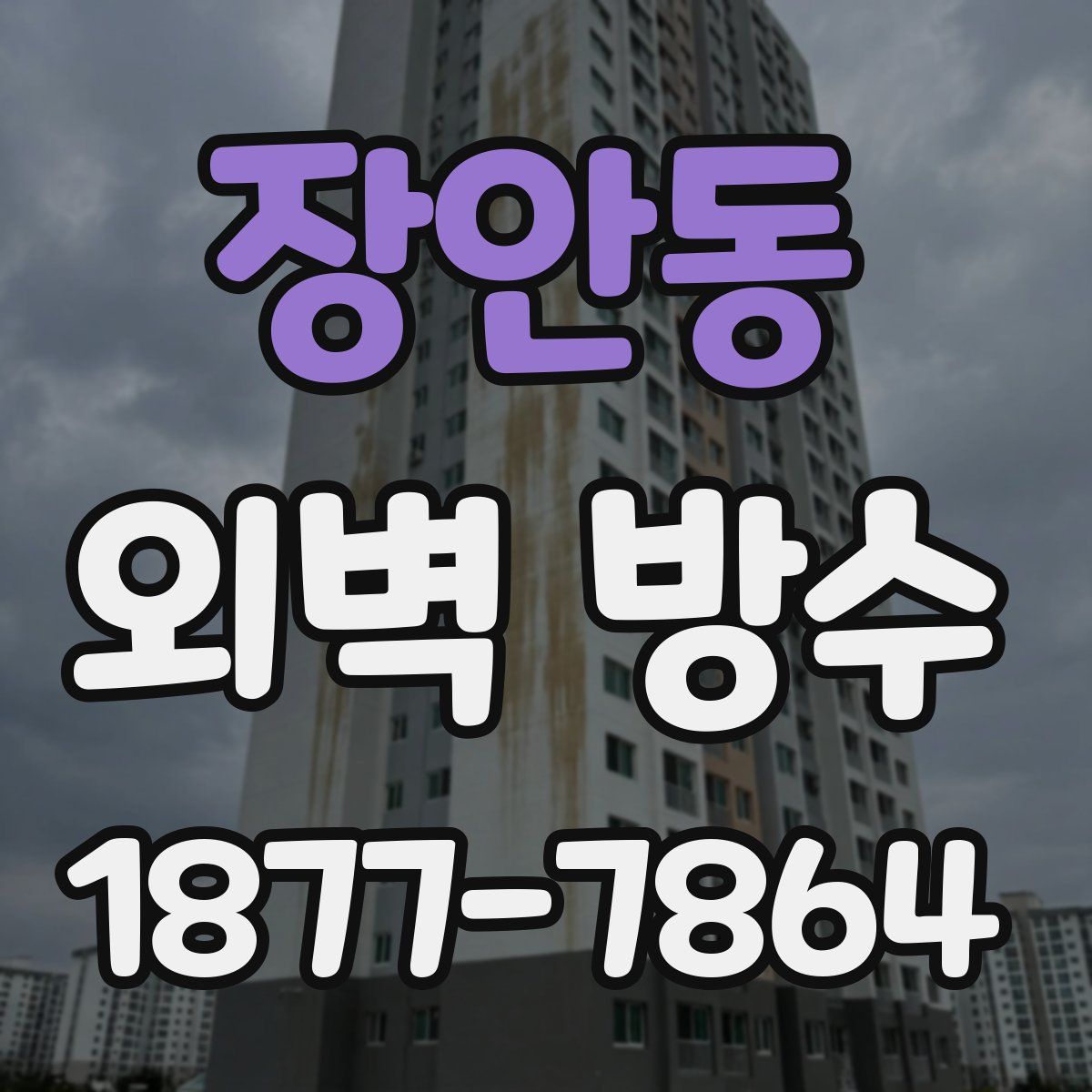 장안동 외벽 방수