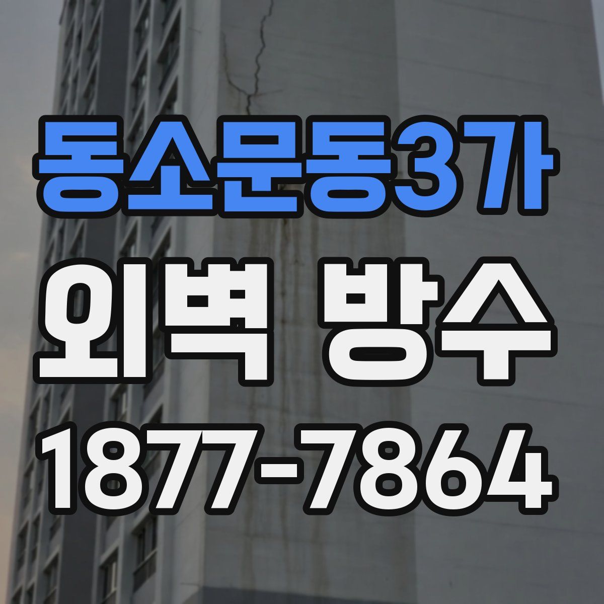 동소문동3가 외벽 방수