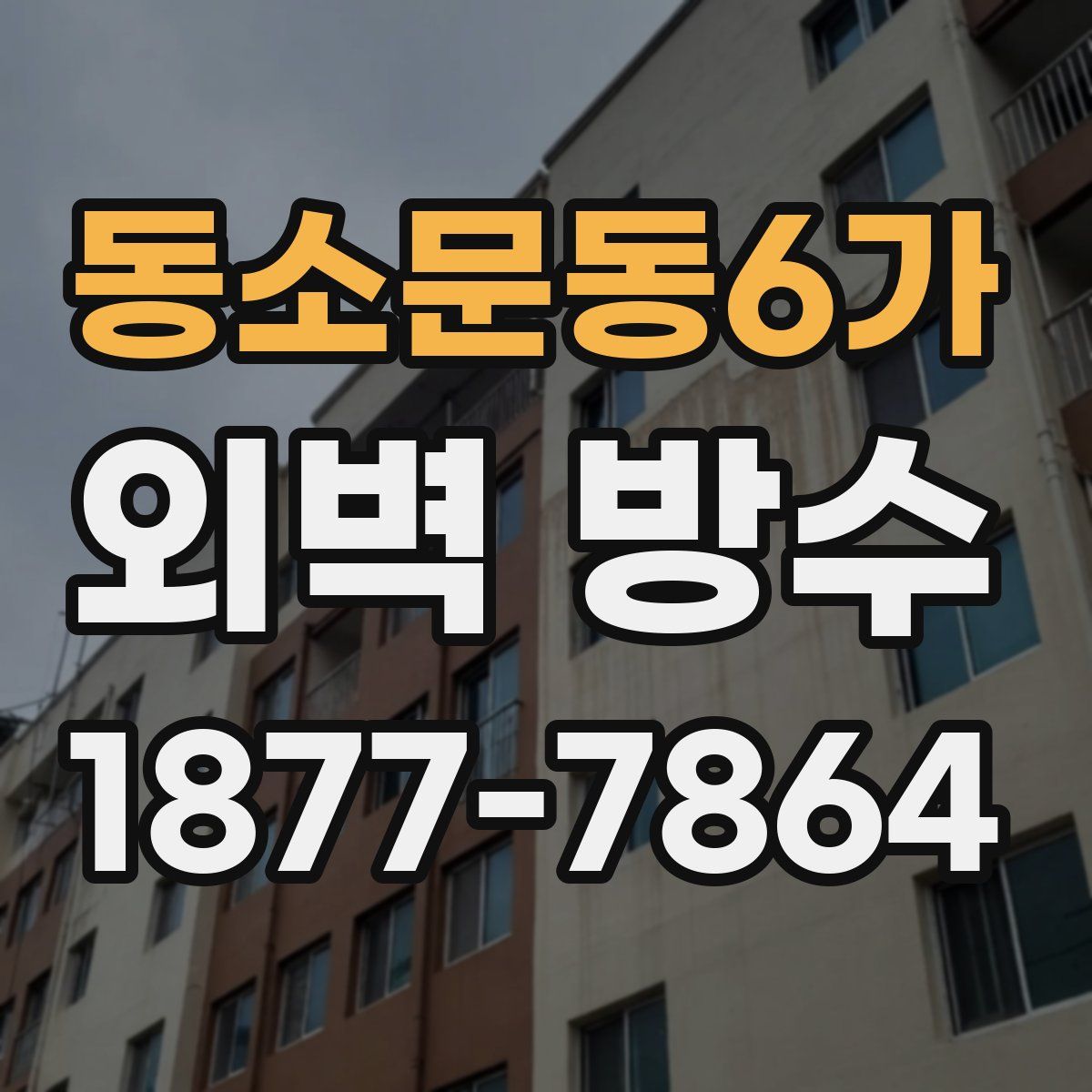 동소문동6가 외벽 방수