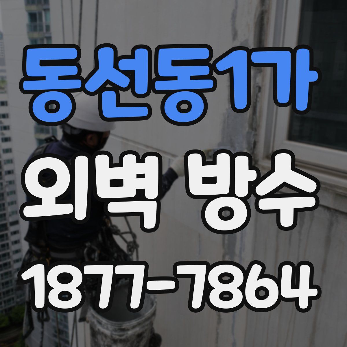 동선동1가 외벽 방수