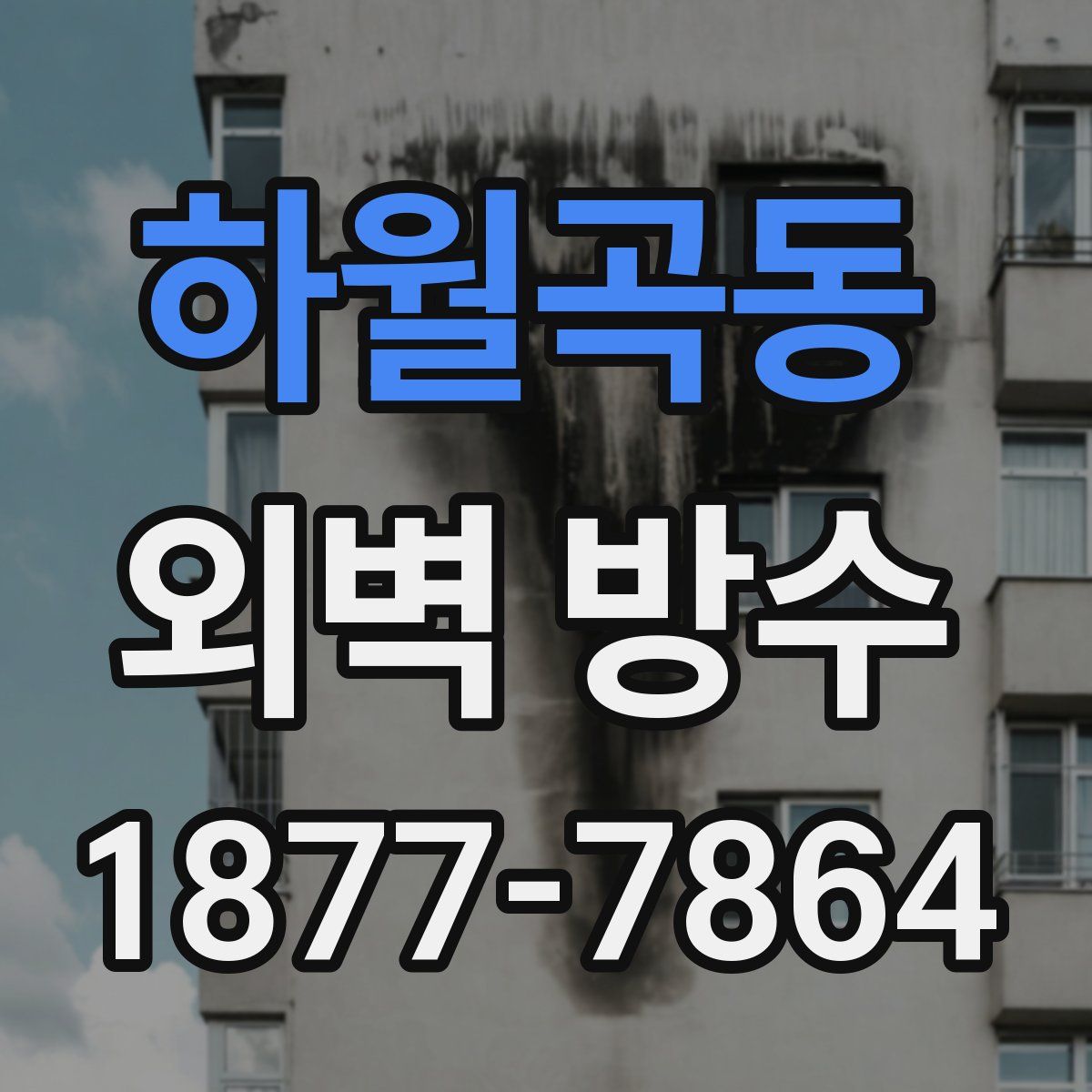 하월곡동 외벽 방수