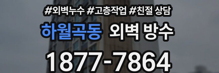 하월곡동 외벽 방수