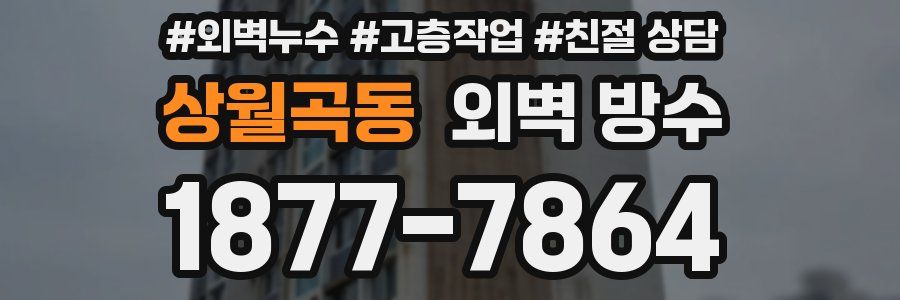 상월곡동 외벽 방수
