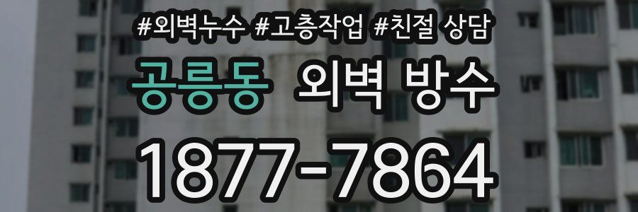 공릉동 외벽 방수