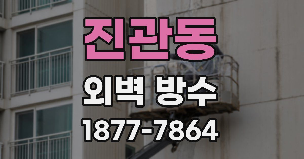 진관동 외벽 방수