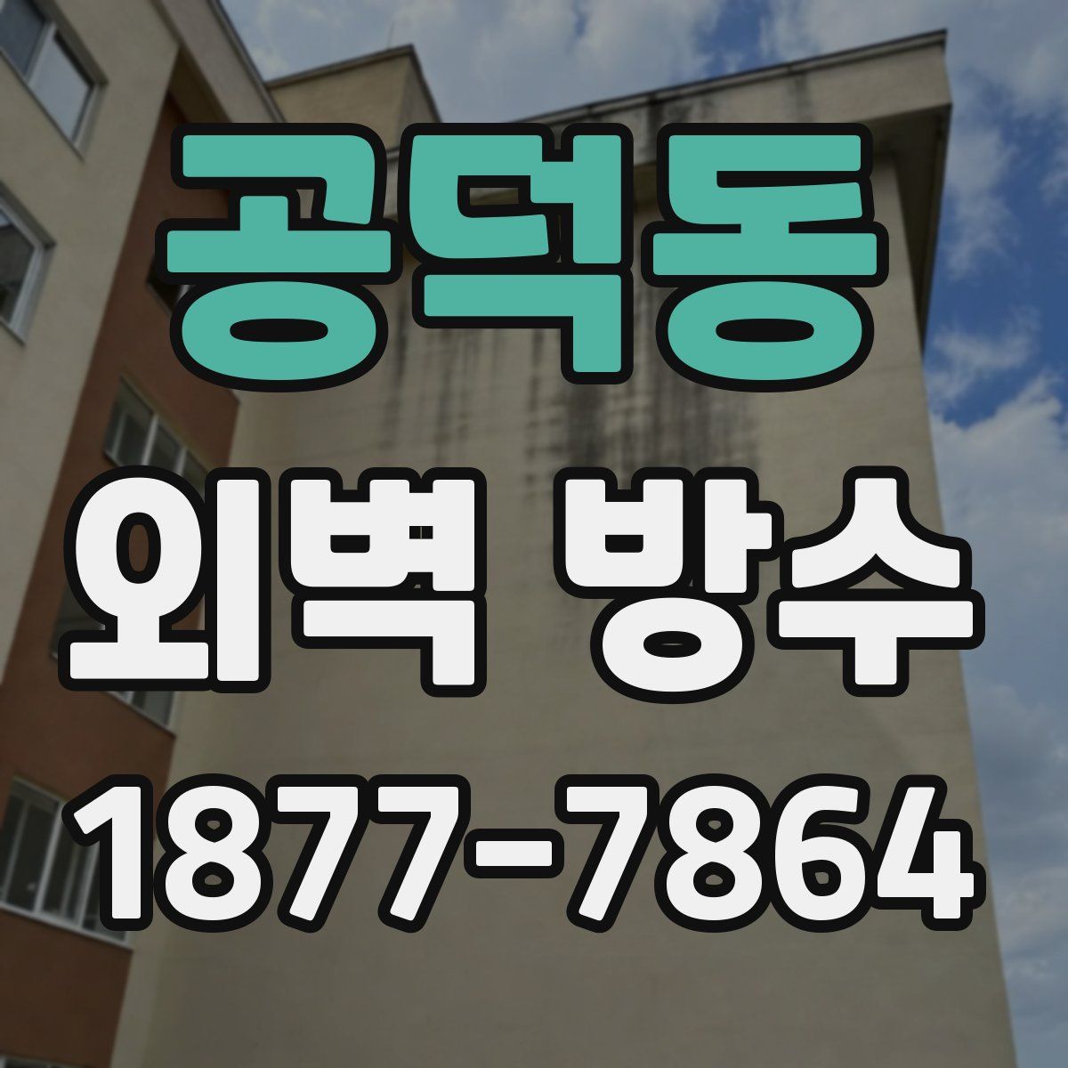 공덕동 외벽 방수