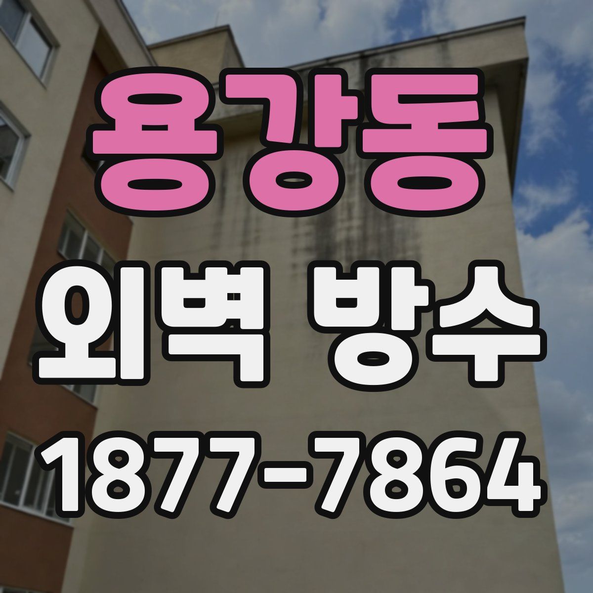 용강동 외벽 방수