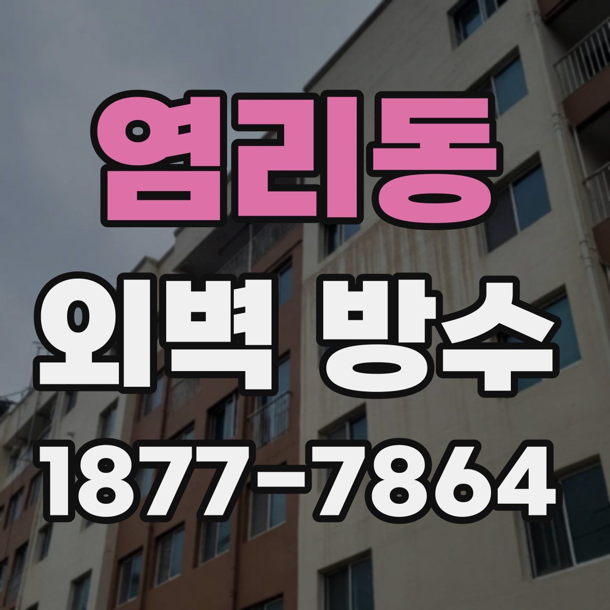 염리동 외벽 방수