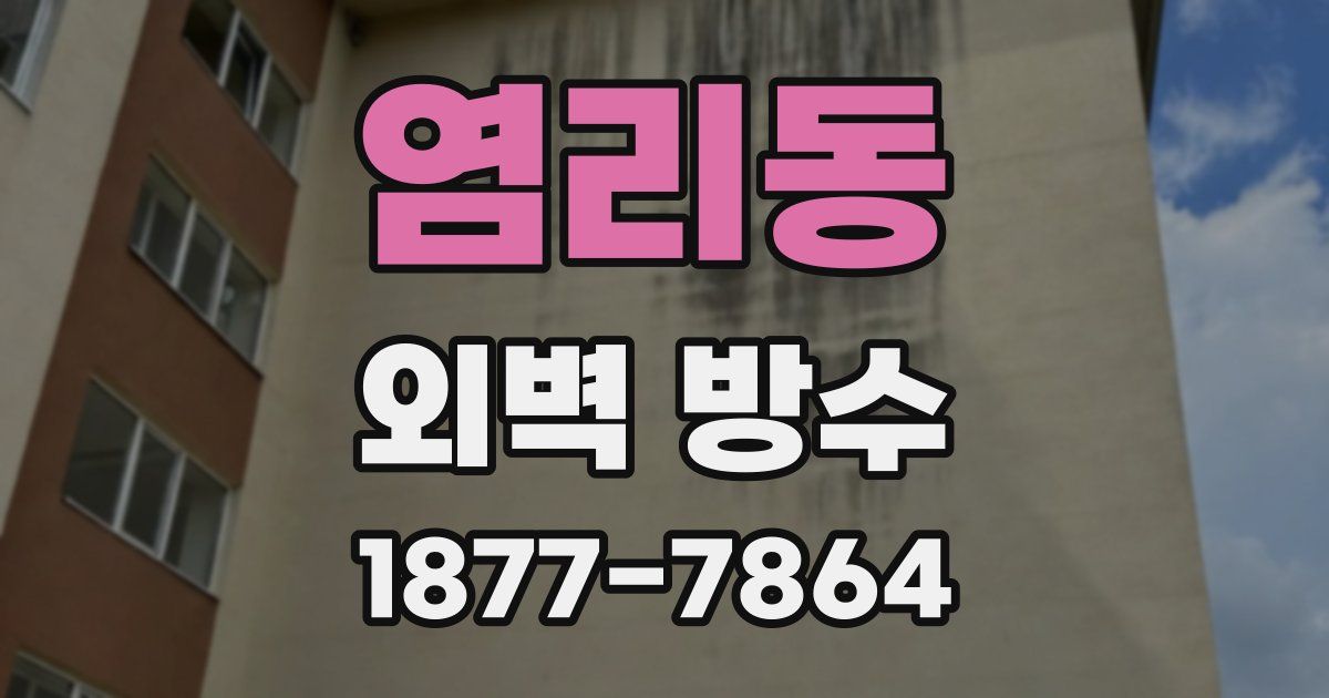 염리동 외벽 방수
