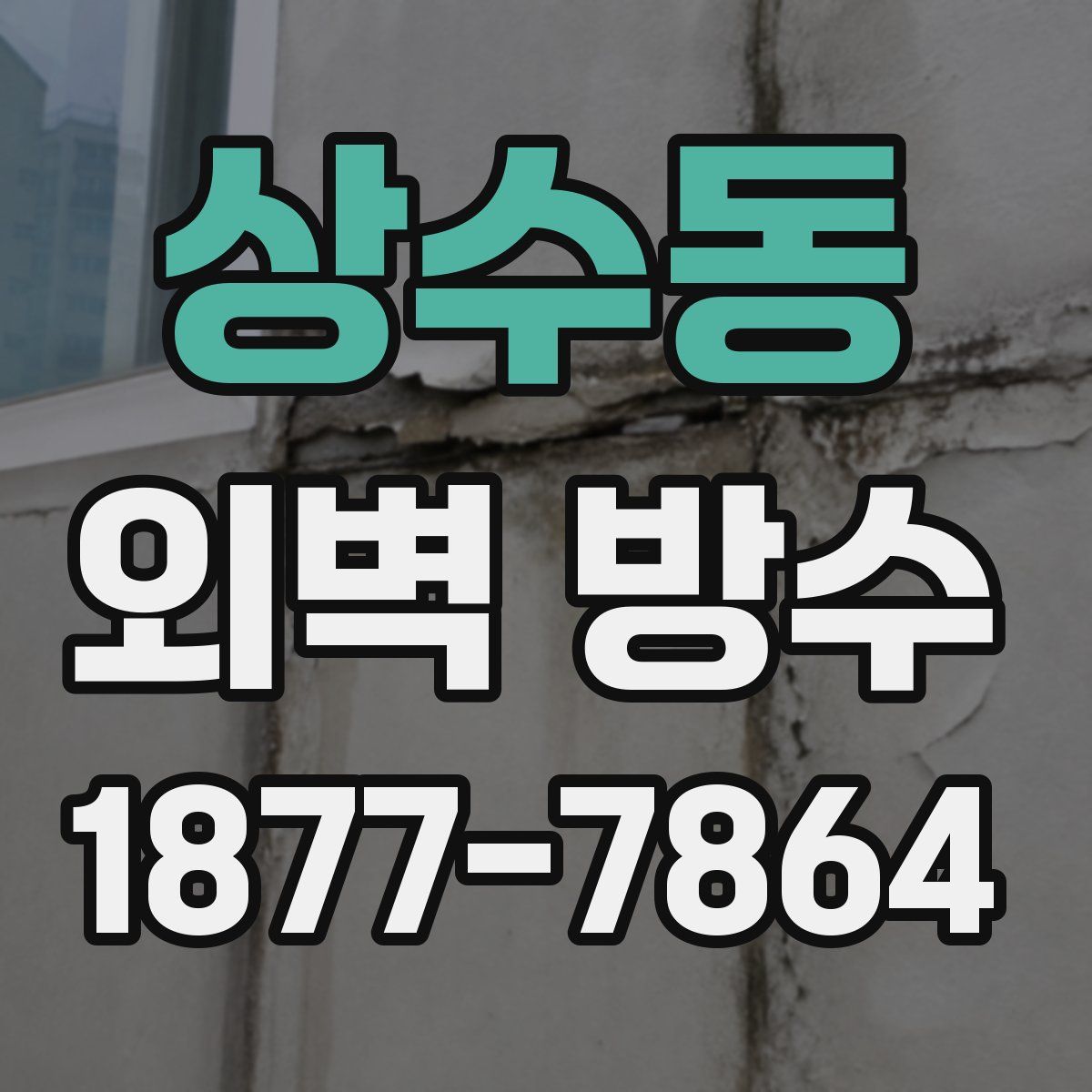 상수동 외벽 방수