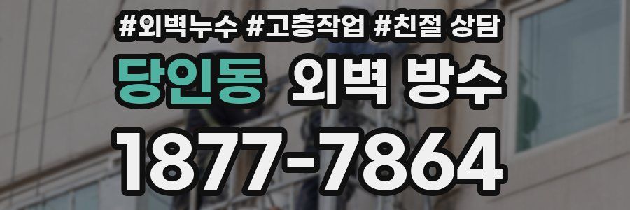 당인동 외벽 방수