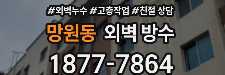 망원동 외벽 방수