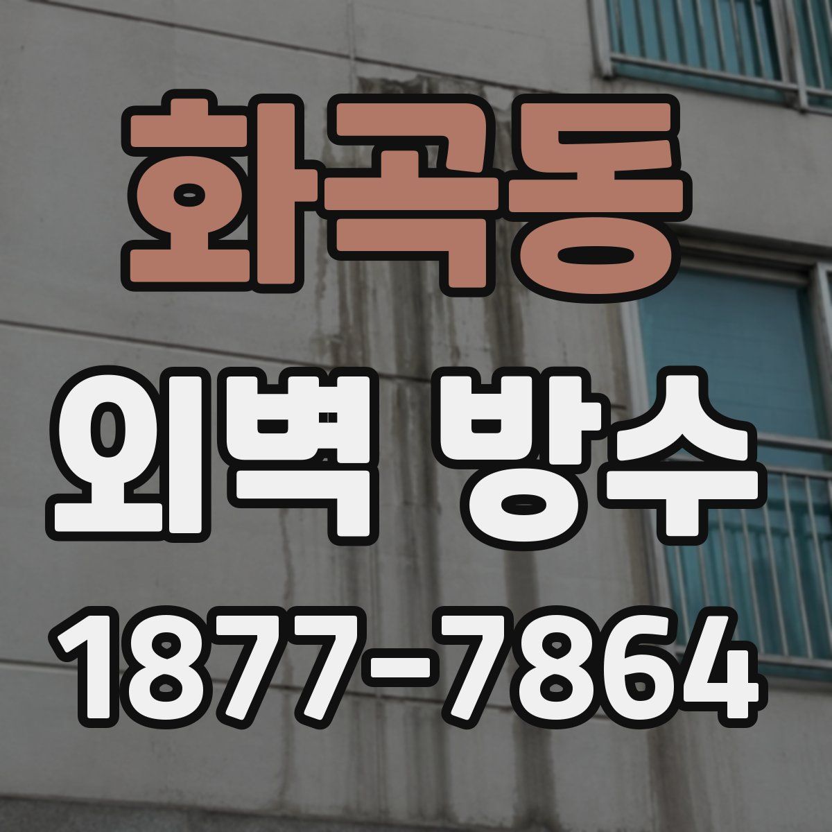 화곡동 외벽 방수