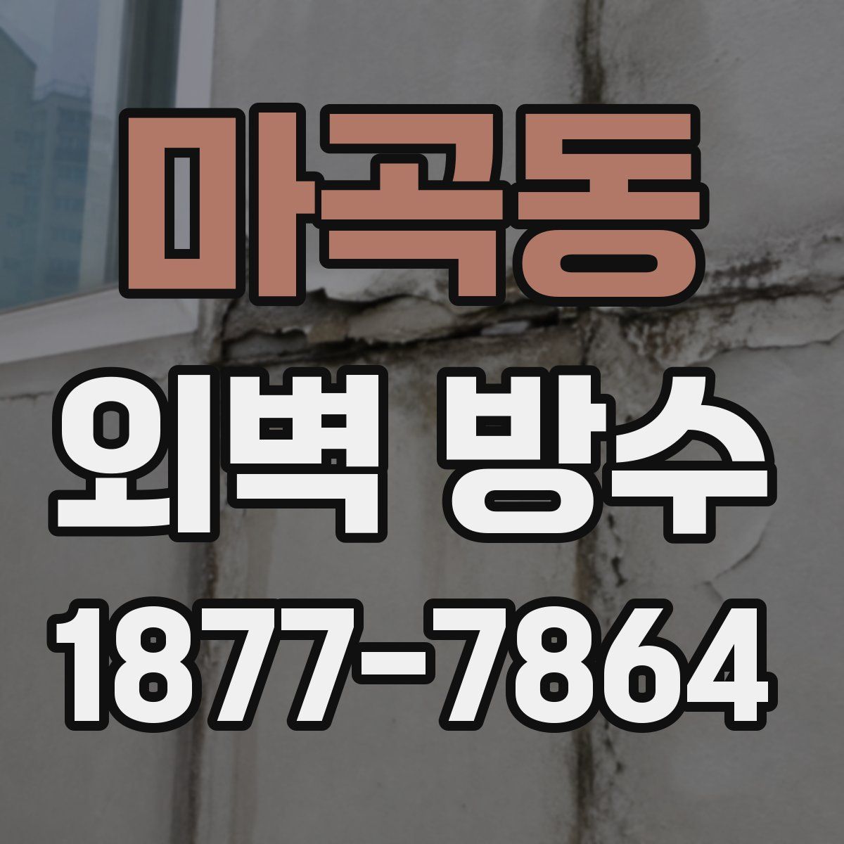 마곡동 외벽 방수