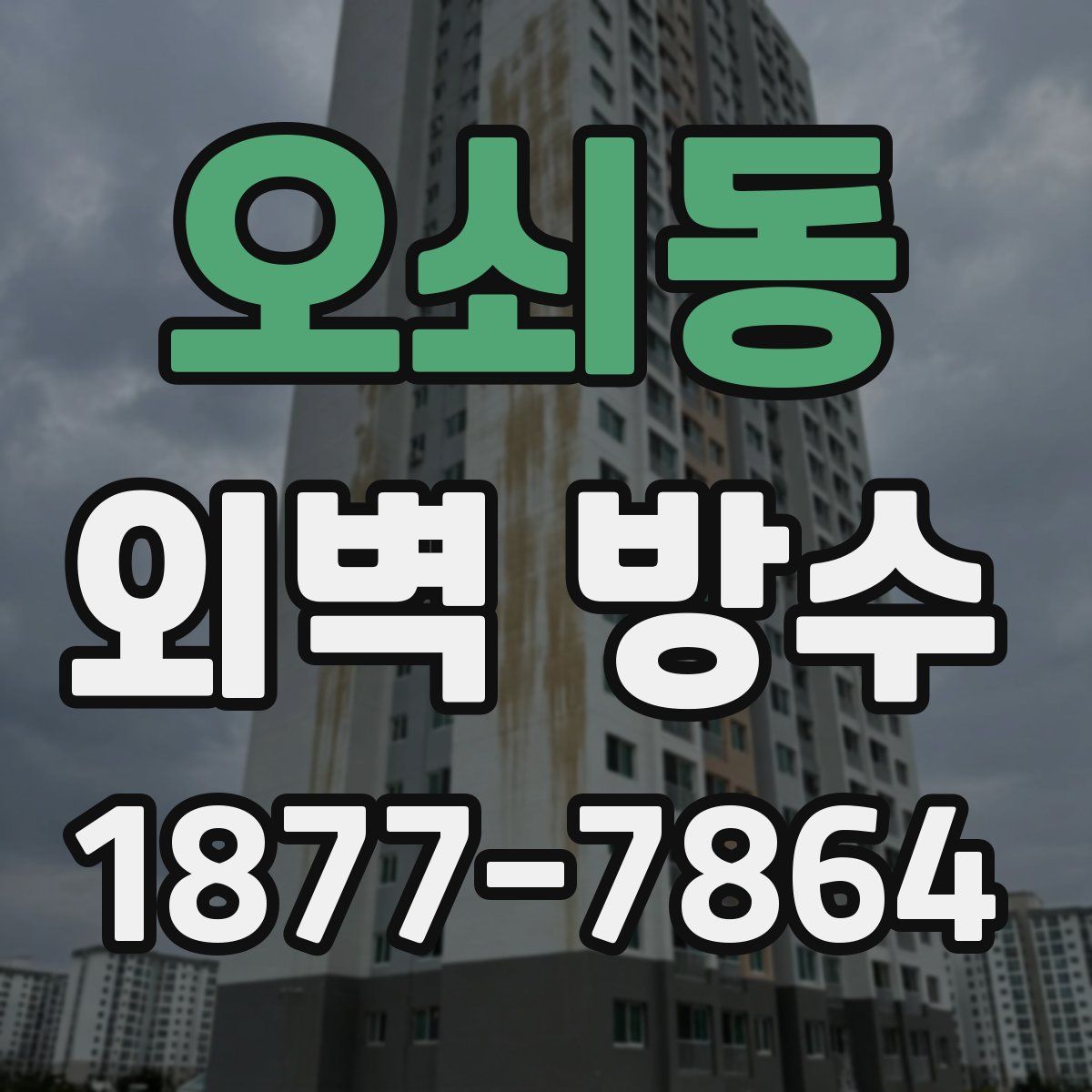 오쇠동 외벽 방수