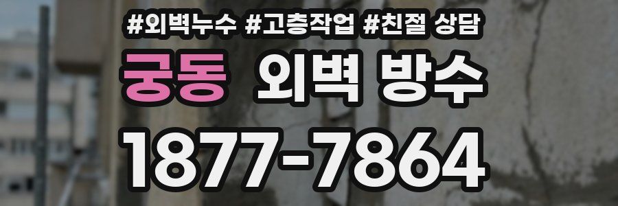 궁동 외벽 방수