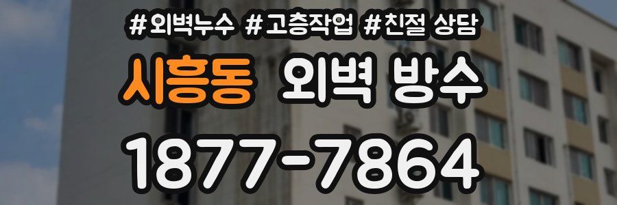 시흥동 외벽 방수