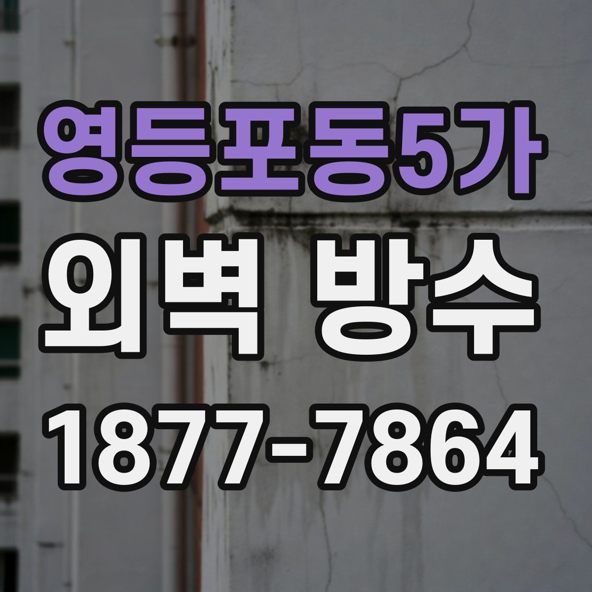 영등포동5가 외벽 방수